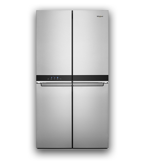 A Whirlpool® 4 Door Refrigerator