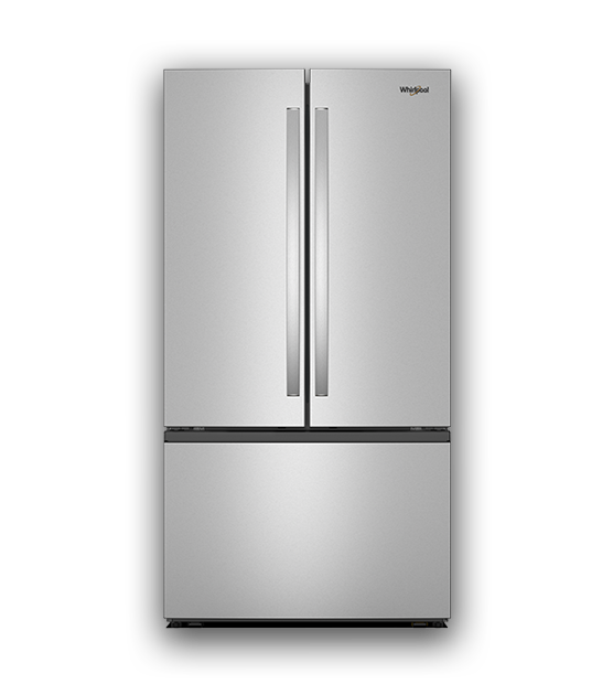A Whirlpool® French Door Refrigerator