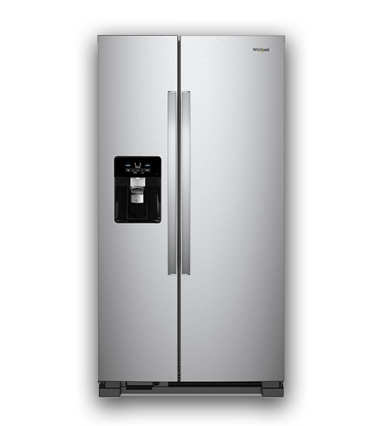A Whirlpool® Side-by-Side Refrigerator