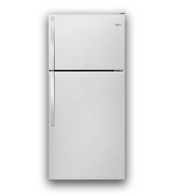 A Whirlpool® Top Freezer Refrigerator