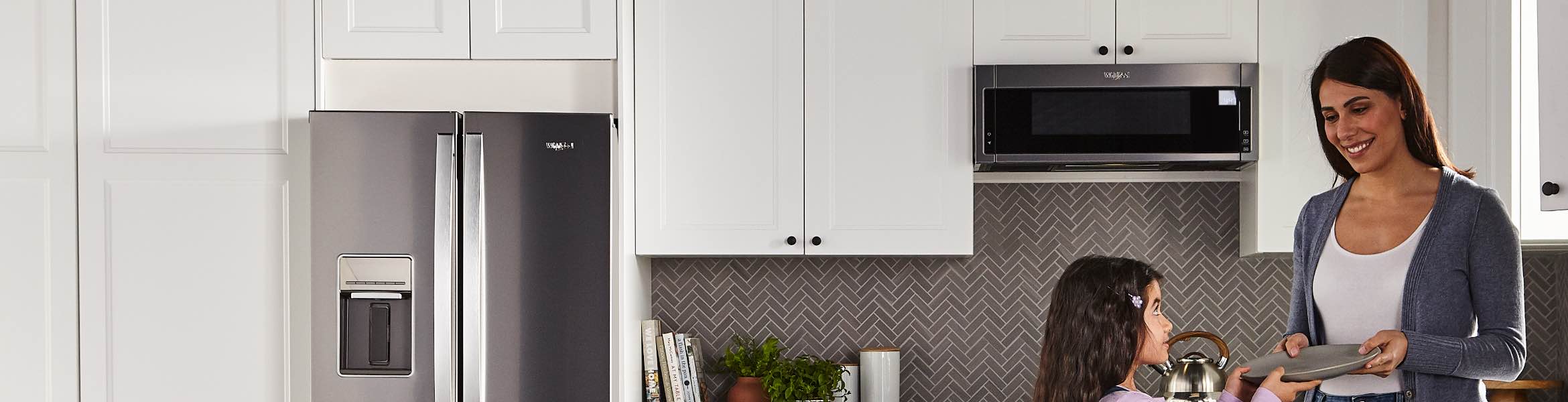 Kitchen featuring a combination microwave