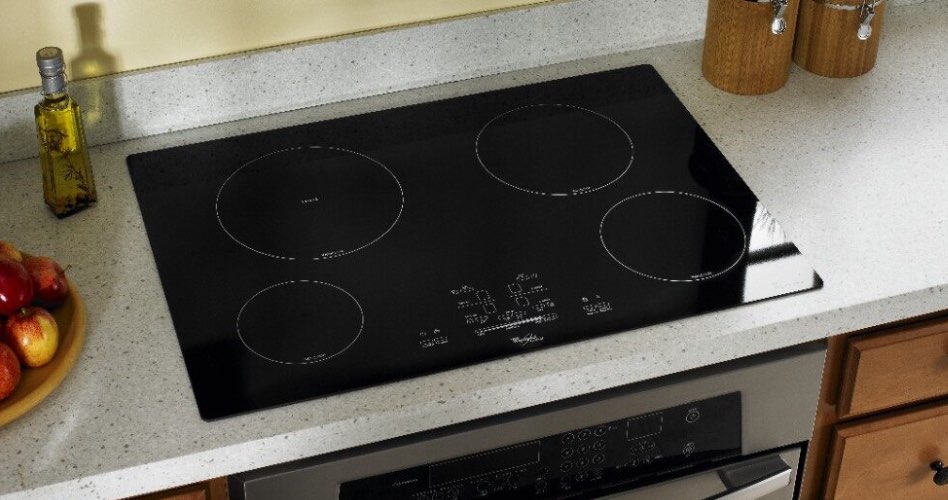 Whirlpool Combination Microwave Table de cuisson en vitrocéramique avec quatre éléments chauffants