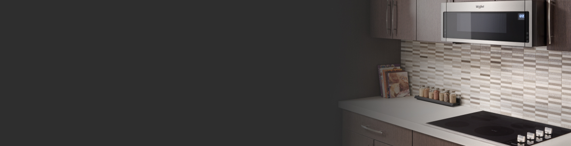 Une image de bannière qui contraste avec de l'acier inoxydable et des appareils électroménagers de cuisine en noir et blanc