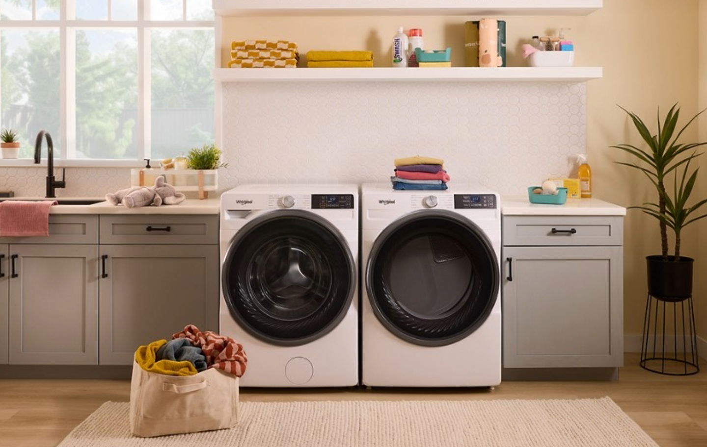 Whirlpool® Top Load Washer and Dryer