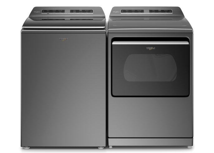 Duo de lessive électrique intelligent à chargement vertical