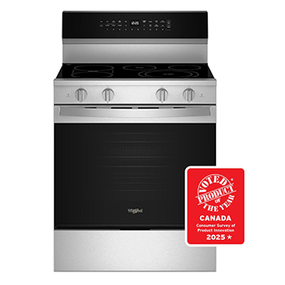 30-inch Electric Range with Air Cooking Technology 
