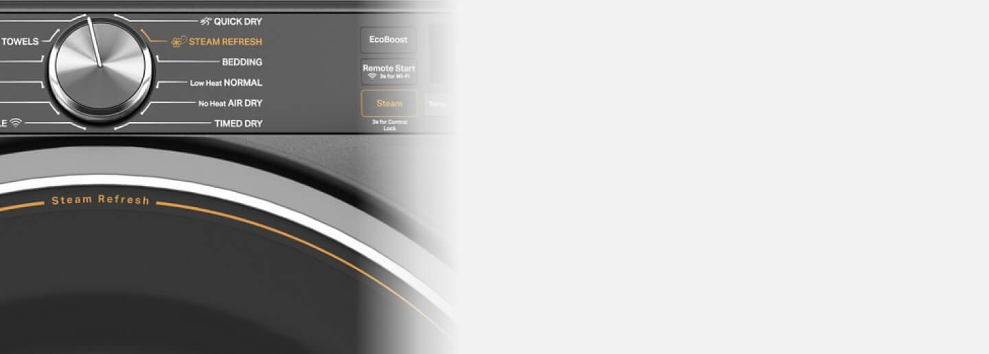 Whirlpool® Dryer control panel