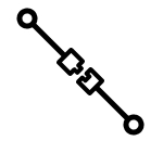 Wires disconnecting icon