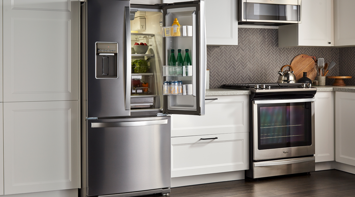 Réfrigérateur ouvert Réfrigérateur ouvert