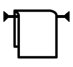 A blanket hang drying icon.