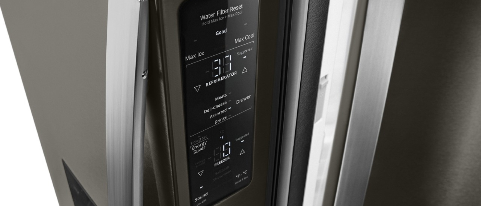 Open refrigerator door