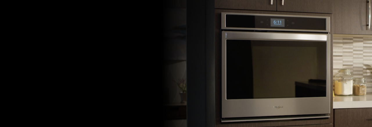 A Whirlpool® self-cleaning oven