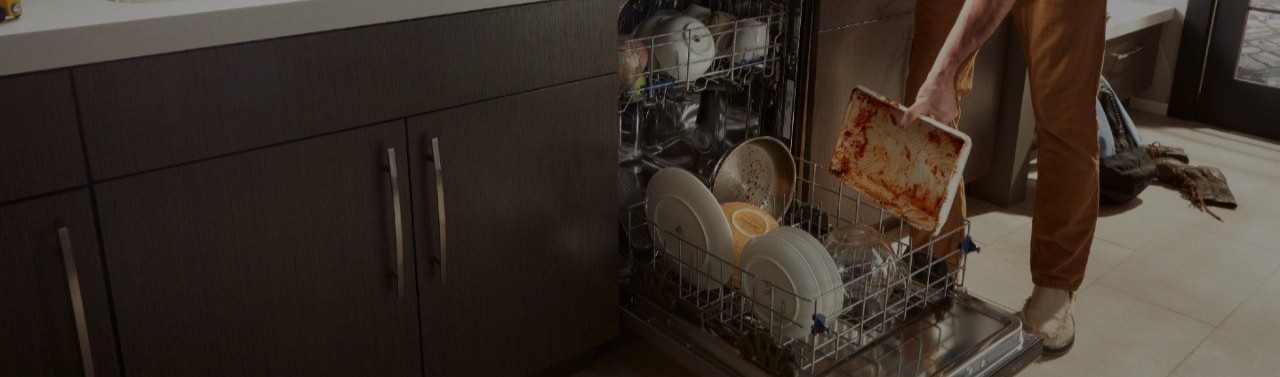 How to fix a clogged dishwasher.