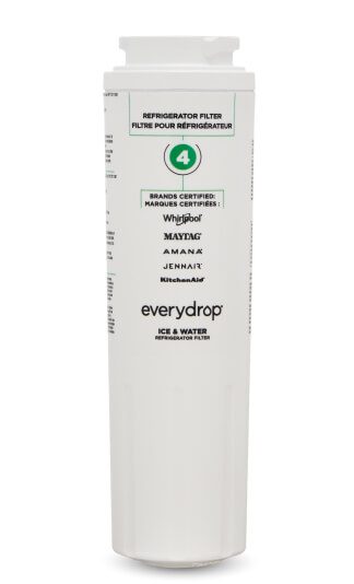 Replace Whirlpool® refrigerator water filter 4 Replace Whirlpool® refrigerator water filter 4