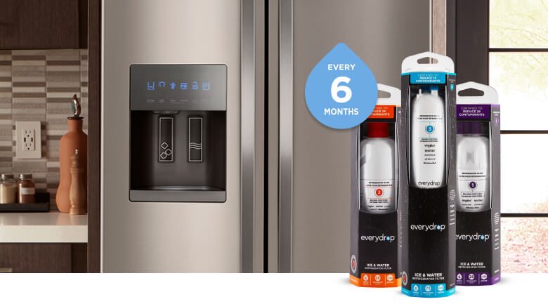 Refrigerator and everydrop water filters