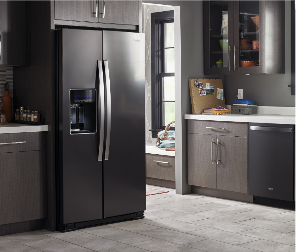 Consider a Whirlpool® counter-depth refrigerator