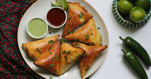 Air Fry East African Sambusas