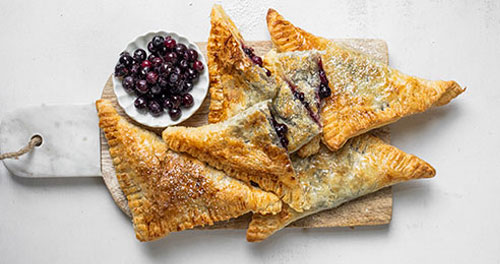 Air Fry Saskatoon Berry Turnovers