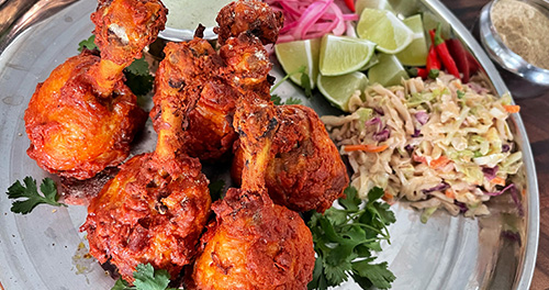 Air Fry Tandoori Chicken Lollipop