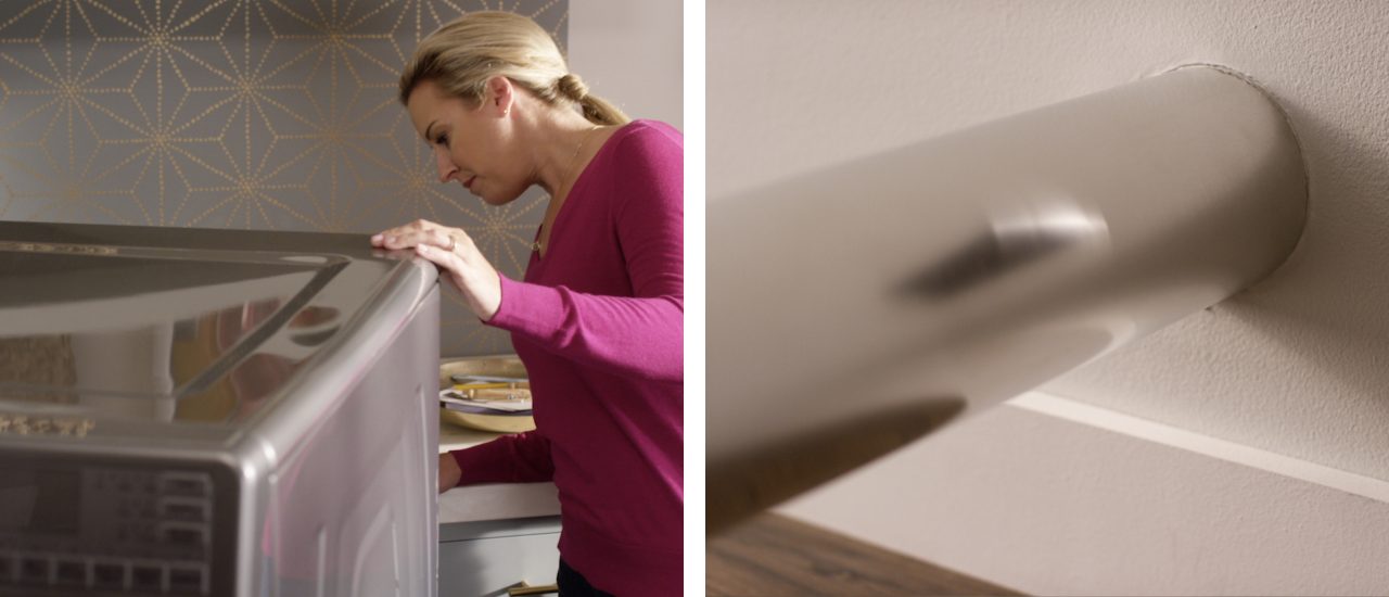 Getting a clean dryer vent Getting a clean dryer vent
