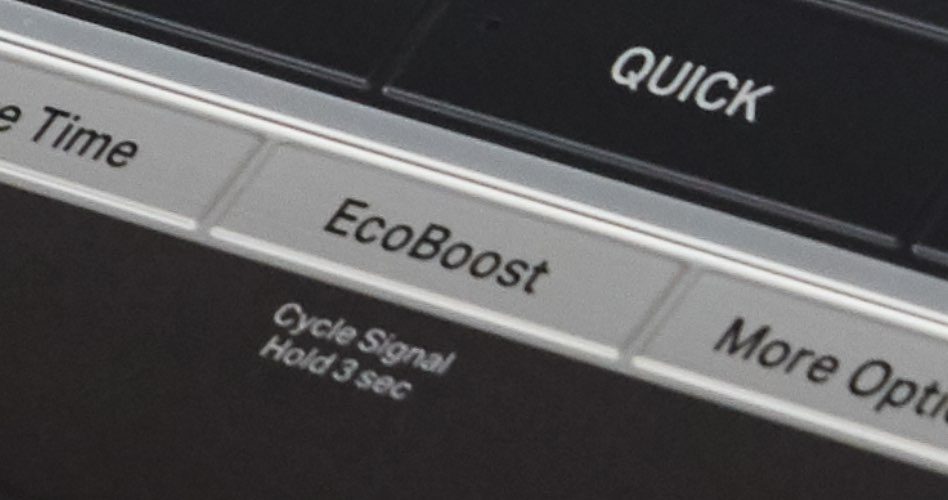 Use the EcoBoost option