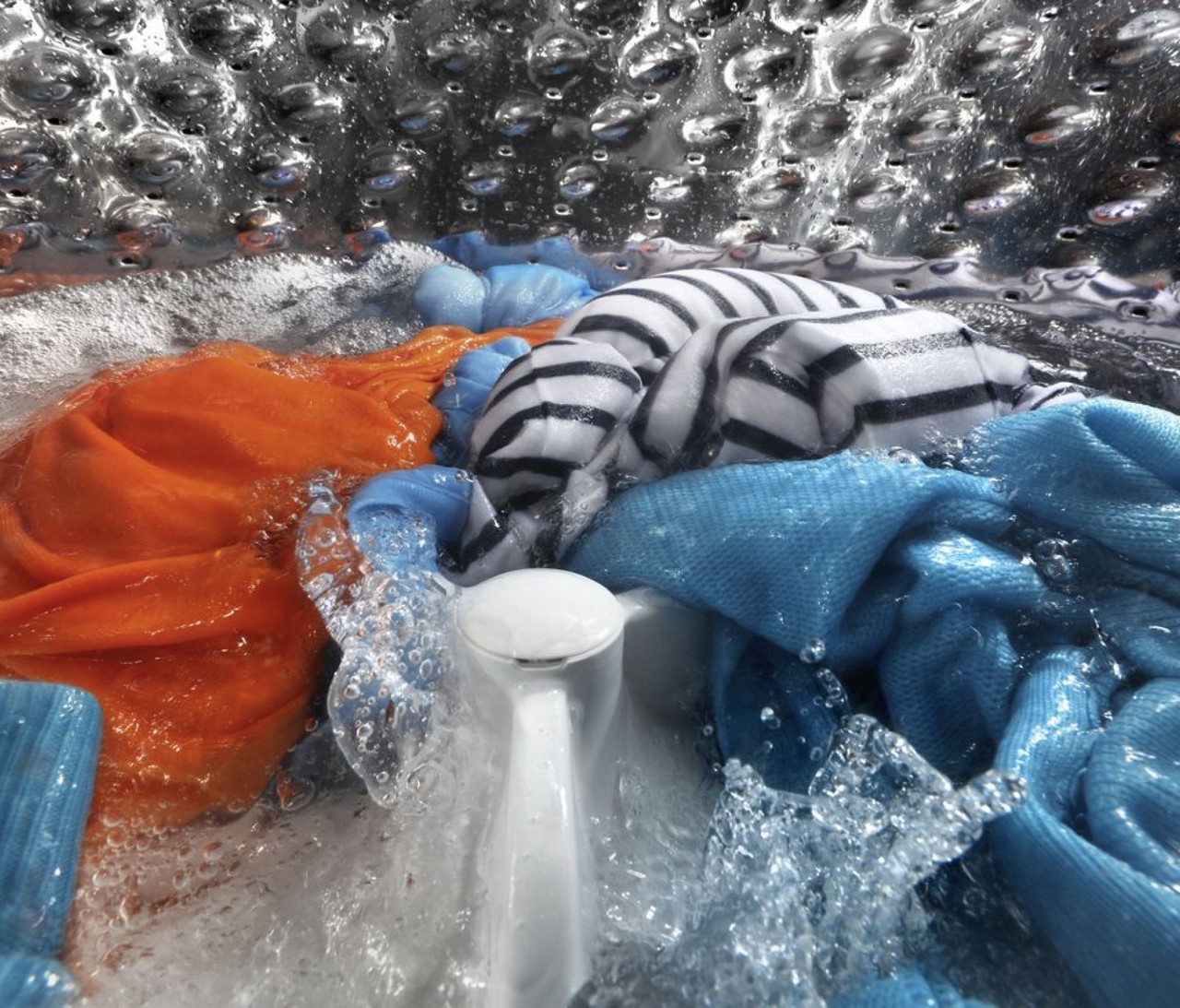 Get dried paints out of clothes with Whirlpool® Washers