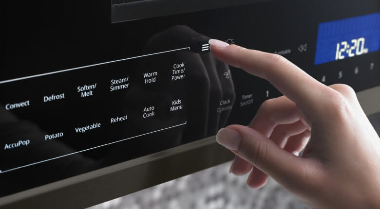 Utiliser les réglages pour la cuisson à convection au four à micro-ondes et convection