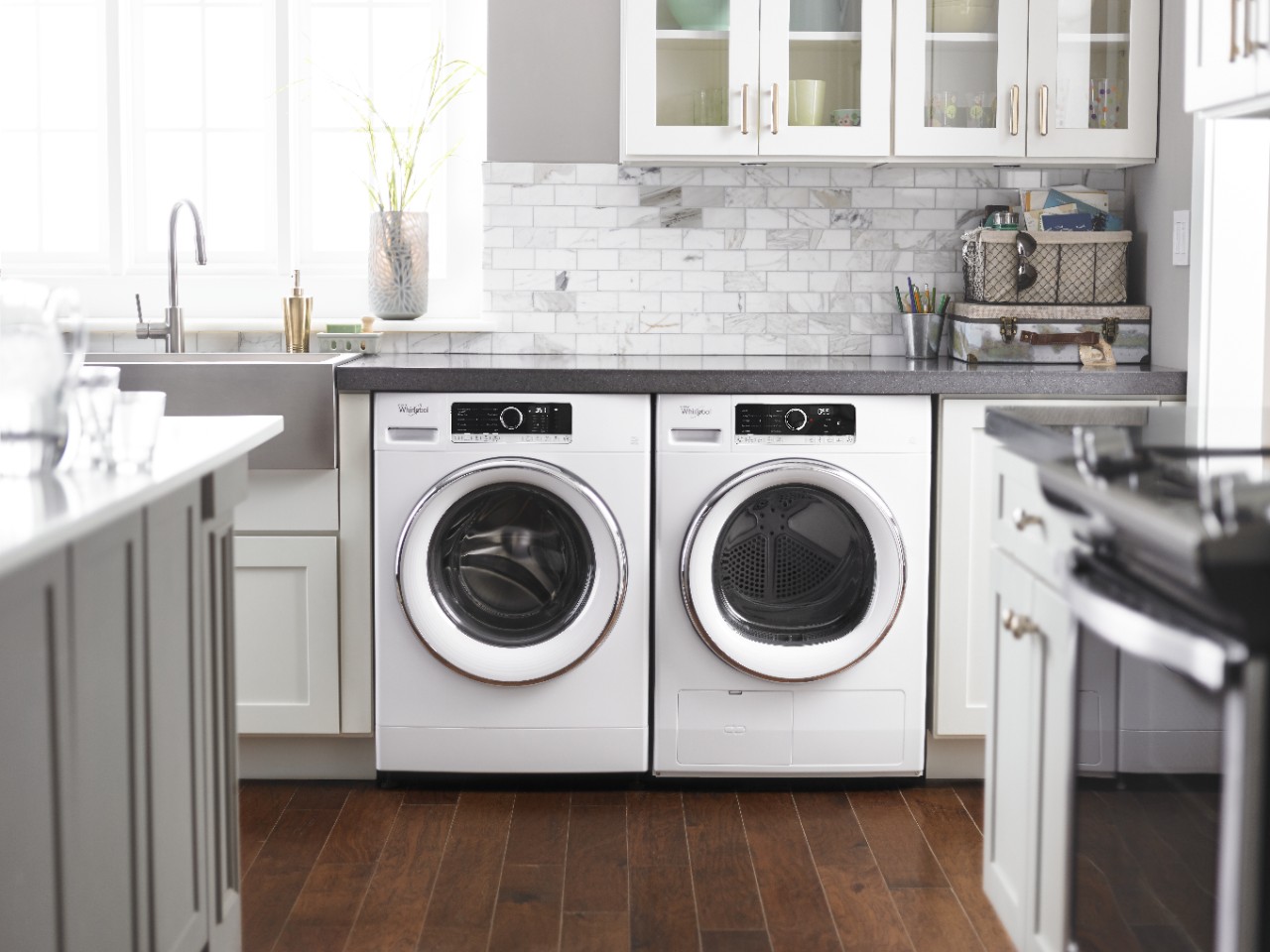 Small apartment laundry