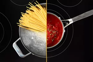 Deux éléments radiants doubles FlexHeat™