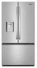 A Whirlpool Double-Door Refrigerator with a bottom freezer
