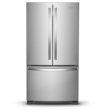 A Whirlpool Double-Door Refrigerator with a bottom freezer
