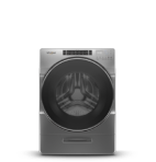 A Whirlpool Top-Control Dishwasher with a towel rack
