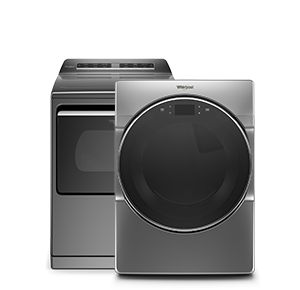 Whirlpool® laundry appliances offer great features for every family.