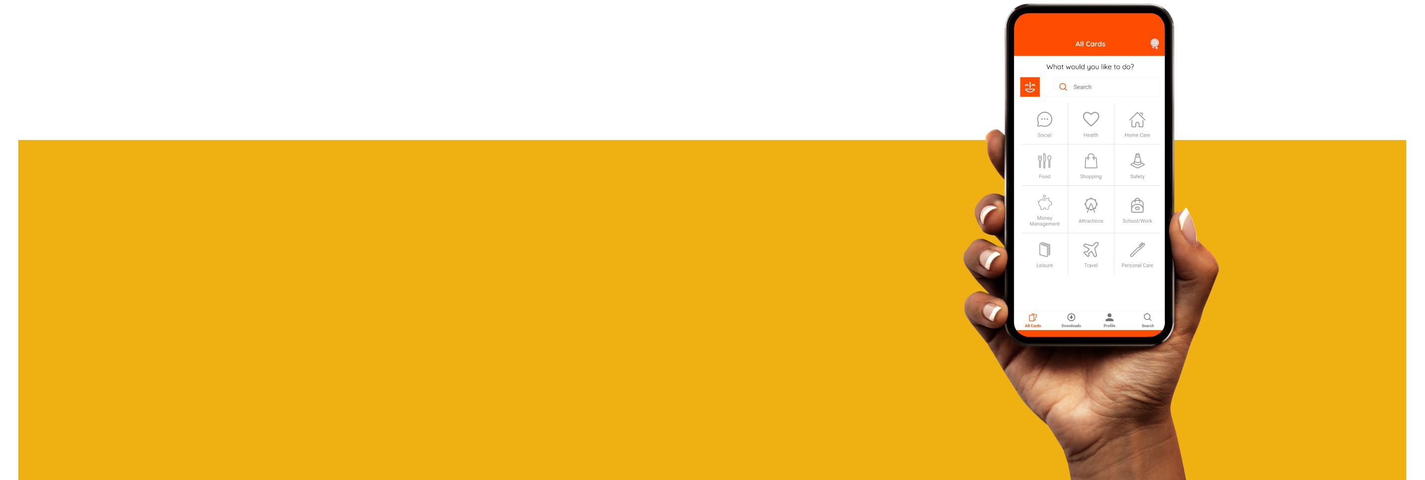 Download the free MagnusCards app from the App Store or Google Play