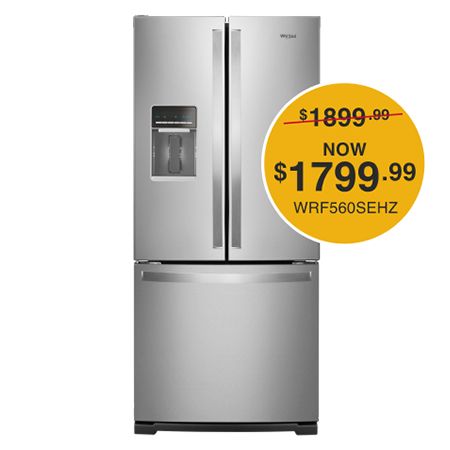30-inch Wide French Door Refrigerator - 20 cu. ft.