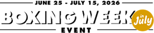Boxing Week In July Sale - June 25 - July 15, 2026