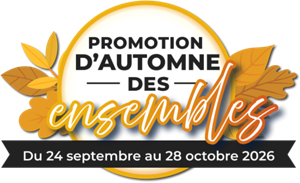 Promotion d'automne sur les ensembles de cuisine - Du 23 septembre au 29 octobre 2026