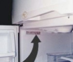 Refrigerator model number locations