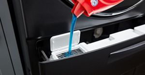 Load and Go dispenser filling with detergent