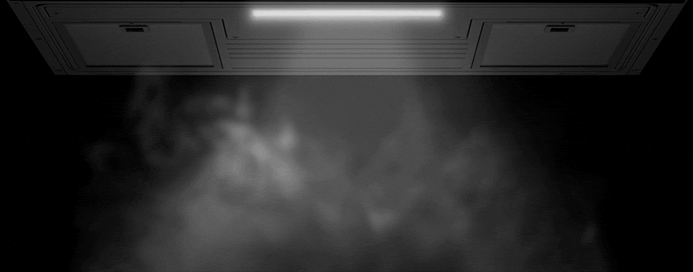 The Whirlpool low-profile microwave includes LED lighting.