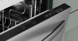 Semi integrated sale dishwasher sale