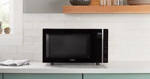 Whirlpool outlet microwave size