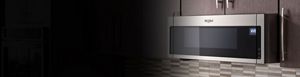Whirlpool outlet microwave size