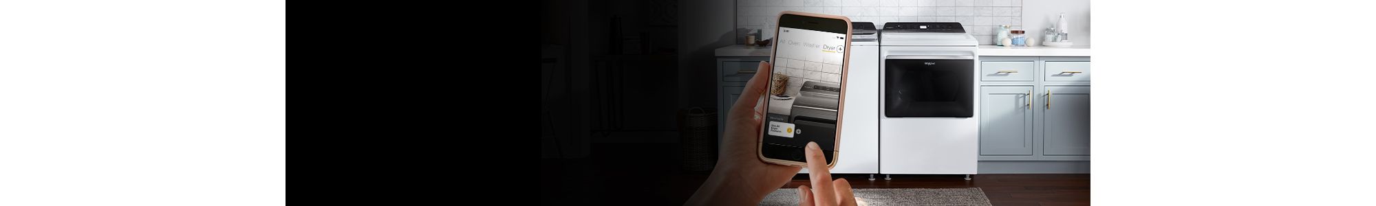 Get clothes clean, fast with a Whirlpool® laundry machine.
