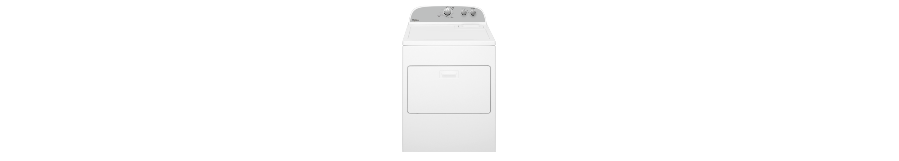 Sécheuse électrique à chargement par le haut de 7,0 pi³ avec capteur d'humidit