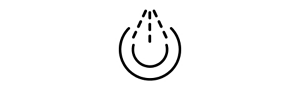 Prewash cycle icon