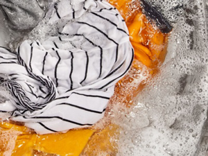 Clothes soaking in a Whirlpool® Washing Machine