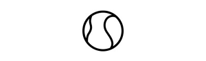 Tennis ball icon