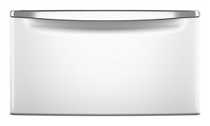 Piédestal avec poignée chromée et tiroir de rangement - 15.5 po (39.37 cm)
