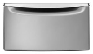 15.5" (39.4 cm) Pedestal for Front Load Washer and Dryer with Storage